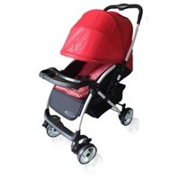 Xe đẩy 2 chiều gấp gọn Gluck Baby C58 (0 - 5 tuổi) - Màu đỏ