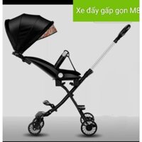 XE ĐẨY 2 CHIỀU M8 gấp gọn Có Ô + Đệm