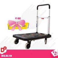 Xe đẩy 4 bánh gấp gọn PT-0096C tải 180kg