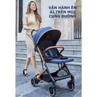 Xe đẩy Baobaohao QZ1 Pro gập siêu gọn như vali kéo, tặng đệm và màn chống muỗi, xe đẩy gập gọn cho bé từ sơ sinh
