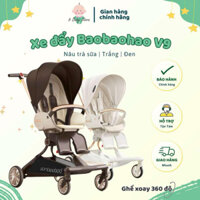 Xe đẩy Baobaohao V9 gấp gọn, 2 chiều, ghế xoay 360 độ