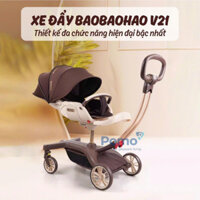 Xe Đẩy Baohaohao V21 cho bé ngả lưng, gấp gọn, đảo chiều - BH 1 năm