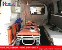 Xe đẩy bệnh nhân - cáng cứu thương trên ô tô