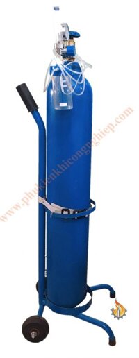 XE ĐẨY BÌNH KHÍ Y TẾ MINI