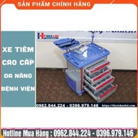 Xe Đẩy Cấp Cứu, Xem Tiêm Thuốc Đựng Dụng Cụ Y Tế, Thuốc Trong Bệnh Viện, Phòng Khám Đa Chức Năng HL2