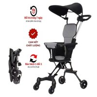 Xe Đẩy Cho Bé 2 Chiều Chính Hãng, Xe Đẩy Gấp Gọn Em Bé Đi Du Lịch Siêu Gọn Nhẹ