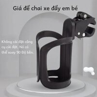Xe Đẩy Cho Bé Giá Để Bình Xe Tay Phụ Kiện Cốc Hỗ Trợ Tháo Lắp Nhanh Bình Nước Bằng Nhựa-Giá Đỡ Cho Trẻ Em từ 0-36M