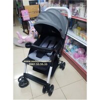 Xe đẩy cho bé Seebaby T08mini (2 chiều) màu ghi xám.