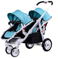 Xe đẩy cho bé sinh đôi tùy chỉnh cao cấp 046