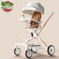 Xe đẩy cho bé sơ sinh G500-1 đủ màu có kèm bàn ăn dặm mẫu mới nhất 2024 (full hộp đã lăp sẵn)