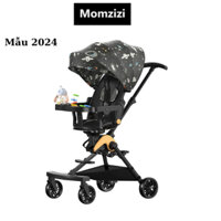 Xe đẩy cho bé sơ sinh Momzizi G500 đủ màu có kèm bàn ăn dặm mẫu mới nhất 2024