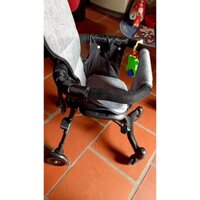 Xe đẩy cho bé, Xe đẩy gấp gọn KÈM ĐỆM em bé đi du lịch siêu gọn nhẹ