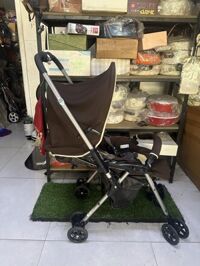 Xe đẩy combi second hand Well flat W 2 chiều