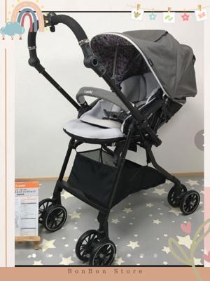 Xe đẩy Combi Sugocal Compact 4 bánh quay tự động