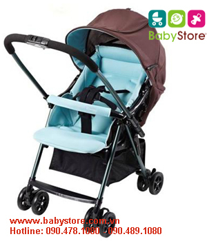 Xe đẩy Combi Well Comfort Cozy WT 200D - màu xanh/ đỏ/ tím