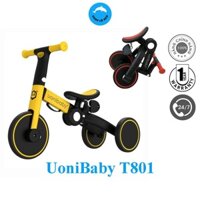 Xe Đẩy Đa Năng 4 Trong 1 UoniBaby T801 Kết Hợp Xe Chòi Chân Trẻ Em Và Xe Đạp Gấp Gọn Cho Bé Từ 1 Đến 5 Tuổi