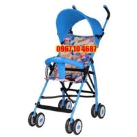 Xe đẩy đi dạo lưới cho bé gấp siêu gọn như cây dù Baobaohao 605A