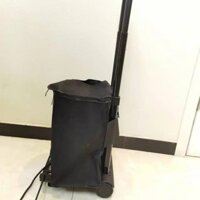 Xe đẩy di động xe đẩy gấp hộ gia đình tiện lợi xe đẩy hàng mini xe đẩy hàng học sinh tiểu học giỏ hàng nhẹ