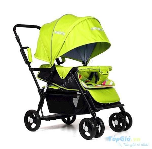 Xe đẩy trẻ em đôi Seebaby T12