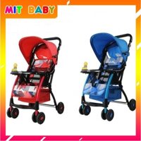 Xe đẩy du lịch cho bé 1 chiều 3 tư thế baobaohao 722c ( màu xanh- ĐỎ)