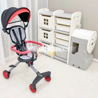 Xe đẩy du lịch gấp gọn Vovo VO-0206 [Shop Loan Phạm]