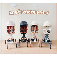 Xe đẩy du lịch gấp gọn Playkids X6 4 phiên bản cải tiến mới nhất 2023 có 3 chế độ ngả lưng siêu bền an toàn cho bé