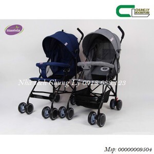 Xe đẩy du lịch siêu nhẹ, thoáng khí gấp gọn hình ô Mastela MSTL605