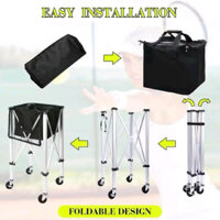 Xe đẩy đựng bóng Pickleball, tennis hàng Loại 1, kích thước to