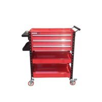 Xe đẩy dụng cụ 3 khay 3 ngăn kéo Stronger Tool