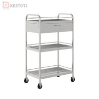 Xe đẩy dụng cụ y tế 3 tầng XE3T01I
