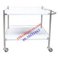 Xe đẩy dụng cụ y tế 50x80 cm