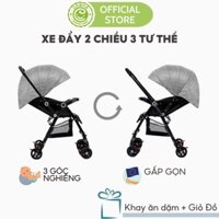Xe Đẩy Em Bé Gấp Gọn 2 Chiều New Beginning K103X - 3 Tư Thế Cho Bé Nằm, Ngồi, Du Lịch, Đi Chơi - Từ 0-3 Tuổi - Timikid