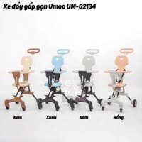 Xe Đẩy Em Bé Gấp Gọn Umoo UM-02134, Thiết kế Nhỏ Gọn, Chuyển Động Mềm Mại, Lướt Nhẹ Đường Dài Hanghieuchobe - Bibi Kids