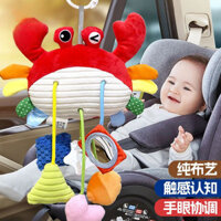 Xe đẩy em bé Mặt dây chuyền búp bê Chuông lục lạc, Chuông ngủ ô tô cho bé 0 đến 2 tuổi Đồ trang trí thoải mái