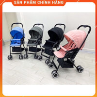 Xe đẩy gấp gọn 2 chiều 3 tư thế VOVO - Tặng kèm chiếu điều hoà, màn chống muỗi - Bảo hành 1 năm