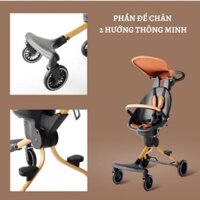 Xe đẩy gấp gọn 2 chiều có mái che GIÁ TỐT NHẤT Baobaohao V5B Plus - Hàng chính hãng - Bảo hành 1 năm