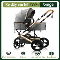 xe đẩy gấp gọn cho bé Beige,xe đẩy cho bé,xe đẩy ngồi cho bé,xe đẩy cho bé sơ sinh