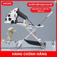 Xe đẩy gấp gọn cho bé đi du lịch, Xe đẩy 2 cho bé đi du lịch kiêm mái che MG9