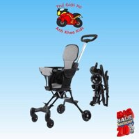 XE ĐẨY GẤP GỌN CHO BÉ HAI CHIỀU 520 Xe đẩy gấp gọn em bé đi du lịch siêu gọn nhẹ Kèm Đệm Anh Khoa Kids