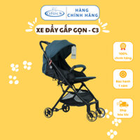 Xe đẩy gấp gọn cho bé, xe đẩy du lịch vừa cabin máy bay, xe đẩy Gluck