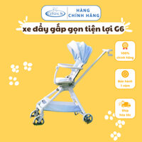 Xe đẩy gấp gọn cho bé xoay 360 độ, xe đẩy em bé tiện lợi dễ dàng sử dụng Gluck Baby G6 Gluck Official