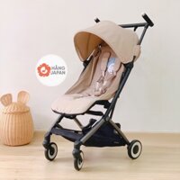 Xe đẩy gấp gọn Cybex Libelle Coya Magic Black/ Libelle màu Fog Grey/ TPE Almond Beige