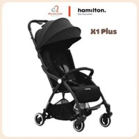 Xe đẩy gấp gọn Hamilton X1 Plus cho bé sơ sinh, xe nôi trẻ em du lịch siêu nhẹ - Monnie Kids