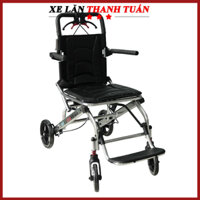 Xe đẩy gấp gọn hợp kim nhôm Lucass X69 - Xe lăn du lịch Lucass X-69 cho người già, trẻ em
