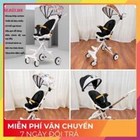 Xe Đẩy gấp gọn M8 2 chiều 2 Tư Thế Cho Bé Gấp Gọn KÈM ĐỆM VÀ Ô CAO CẤP
