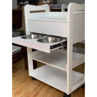 XE ĐẨY GỖ, XE ĐẨY Y TẾ, XE ĐẨY MÁY MÓC SPA, XE ĐẨY 3 TẦNG