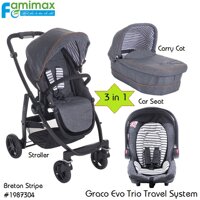 Xe đẩy Graco Evo Trio 3 in 1 Travel System