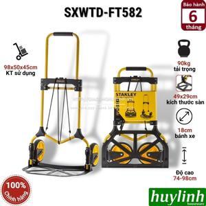 Xe đẩy hàng 2 bánh Stanley SXWTD-FT582