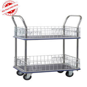 Xe đẩy hàng 2 tầng có lưới bảo vệ Sumo HL-120M