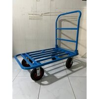 Xe đẩy hàng 4 bánh 500kg 60x100 Thép hộp mạ kẽm